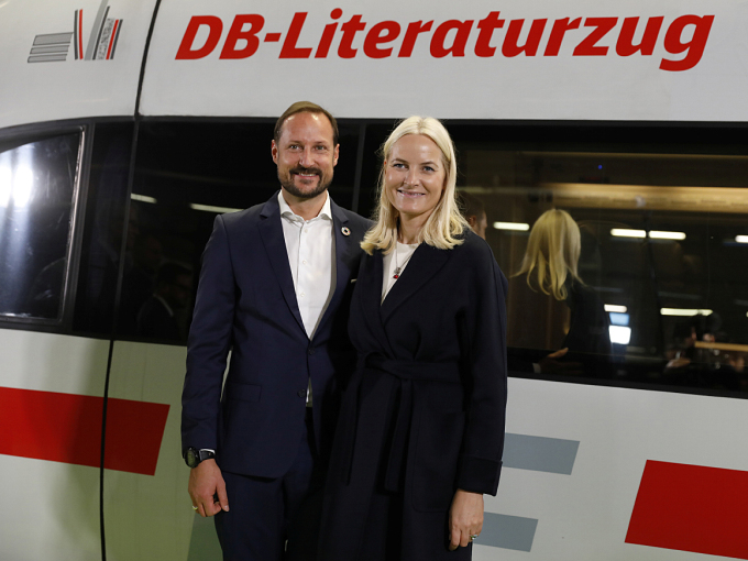 The German literary train tour is organised in collaboration with Deutsche Bahn. Photo: Heiko Junge / NTB scanpix
